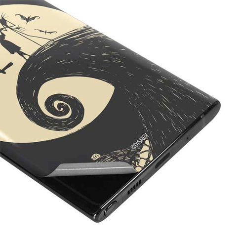 Disney The Nightmare Before Christmas Jack and Sally Meant to Be Galaxy Note 10 Plus Skin
