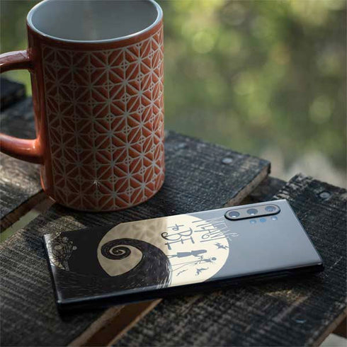 Disney The Nightmare Before Christmas Jack and Sally Meant to Be Galaxy Note 10 Plus Skin