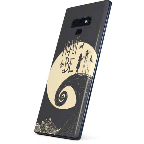 Disney The Nightmare Before Christmas Jack and Sally Meant to Be Galaxy Note 9 Skin