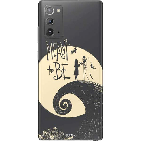 Disney The Nightmare Before Christmas Jack and Sally Meant to Be Galaxy Note20 5G Skin