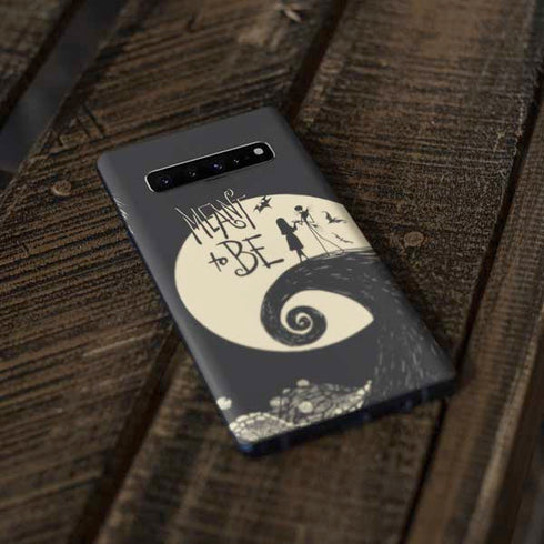 Disney The Nightmare Before Christmas Jack and Sally Meant to Be Galaxy S10 Plus Skin