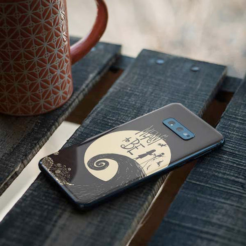 Disney The Nightmare Before Christmas Jack and Sally Meant to Be Galaxy S10e Skin