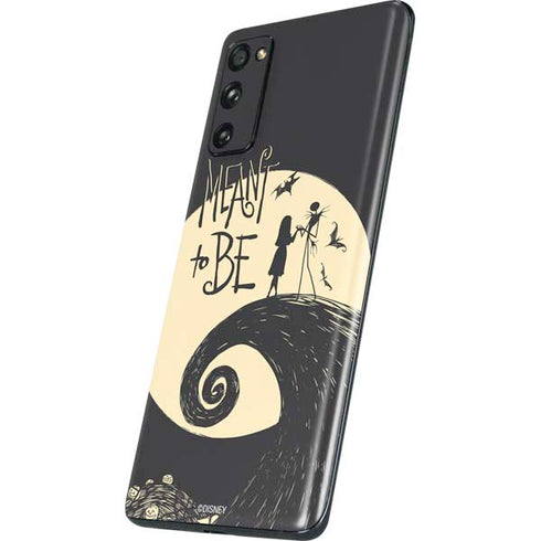 Disney The Nightmare Before Christmas Jack and Sally Meant to Be Galaxy S20 Fan Edition Skin