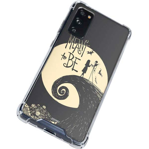 Disney The Nightmare Before Christmas Jack and Sally Meant to Be Galaxy S20 FE Clear Case