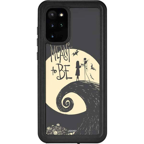 Disney The Nightmare Before Christmas Jack and Sally Meant to Be Galaxy S20 Plus Waterproof Case