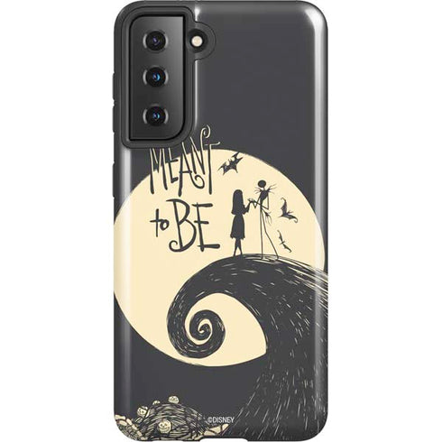 Disney The Nightmare Before Christmas Jack and Sally Meant to Be Galaxy S21 5G Pro Case