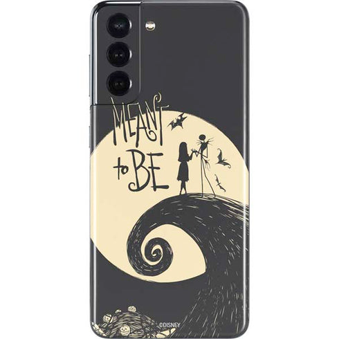 Disney The Nightmare Before Christmas Jack and Sally Meant to Be Galaxy S21 5G Skin