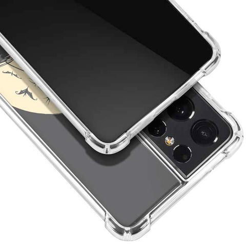 Disney The Nightmare Before Christmas Jack and Sally Meant to Be Galaxy S21 Ultra 5G Clear Case