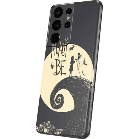 Disney The Nightmare Before Christmas Jack and Sally Meant to Be Galaxy S21 Ultra 5G Skin