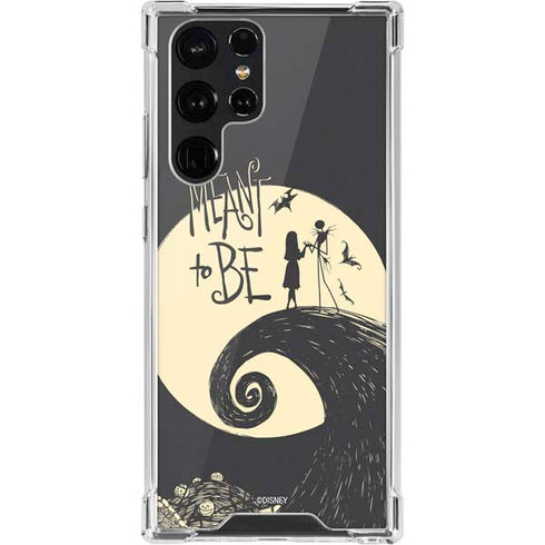 Disney The Nightmare Before Christmas Jack and Sally Meant to Be Galaxy S22 Ultra Clear Case