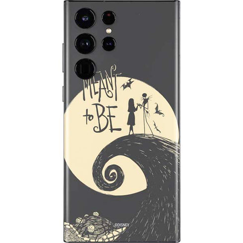Disney The Nightmare Before Christmas Jack and Sally Meant to Be Galaxy S22 Ultra Skin