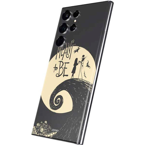 Disney The Nightmare Before Christmas Jack and Sally Meant to Be Galaxy S22 Ultra Skin