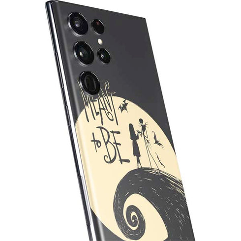 Disney The Nightmare Before Christmas Jack and Sally Meant to Be Galaxy S22 Ultra Skin