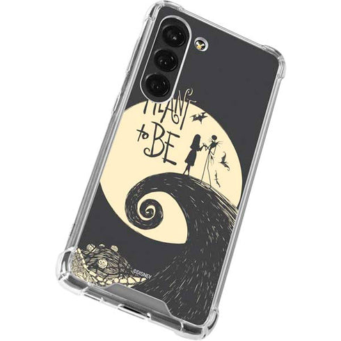 Disney The Nightmare Before Christmas Jack and Sally Meant to Be Galaxy S23 Clear Case
