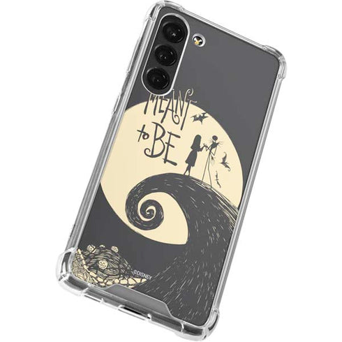 Disney The Nightmare Before Christmas Jack and Sally Meant to Be Galaxy S23 Plus Clear Case