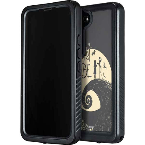 Disney The Nightmare Before Christmas Jack and Sally Meant to Be Galaxy S23 Waterproof Case