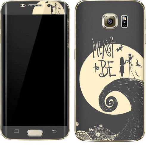 Disney The Nightmare Before Christmas Jack and Sally Meant to Be Galaxy S7 Edge Skin