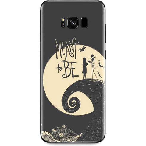 Disney The Nightmare Before Christmas Jack and Sally Meant to Be Galaxy S8 Plus Skin