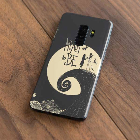 Disney The Nightmare Before Christmas Jack and Sally Meant to Be Galaxy S9 Plus Skin