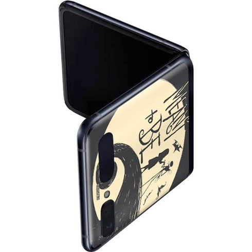 Disney The Nightmare Before Christmas Jack and Sally Meant to Be Galaxy Z Flip Skin