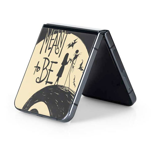 Disney The Nightmare Before Christmas Jack and Sally Meant to Be Galaxy Z Flip5 5G Skin