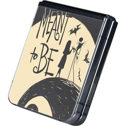 Disney The Nightmare Before Christmas Jack and Sally Meant to Be Galaxy Z Flip5 5G Skin