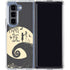 Disney The Nightmare Before Christmas Jack and Sally Meant to Be Galaxy Z Fold5 5G Clear Case