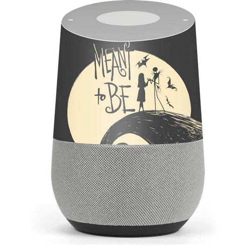 Disney The Nightmare Before Christmas Jack and Sally Meant to Be Google Home Skin