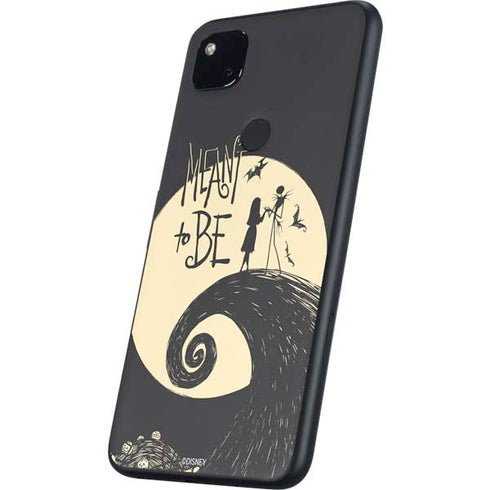 Disney The Nightmare Before Christmas Jack and Sally Meant to Be Google Pixel 4a Skin