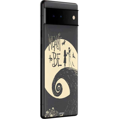 Disney The Nightmare Before Christmas Jack and Sally Meant to Be Google Pixel 6 Pro Skin