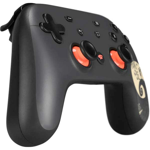 Disney The Nightmare Before Christmas Jack and Sally Meant to Be Google Stadia Controller Skin