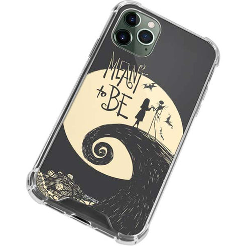 Disney The Nightmare Before Christmas Jack and Sally Meant to Be iPhone 12 Pro Clear Case