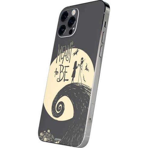 Disney The Nightmare Before Christmas Jack and Sally Meant to Be iPhone 12 Pro Max Skin