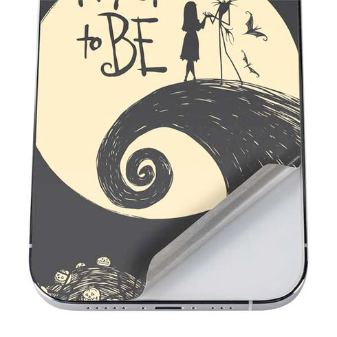 Disney The Nightmare Before Christmas Jack and Sally Meant to Be iPhone 12 Pro Max Skin