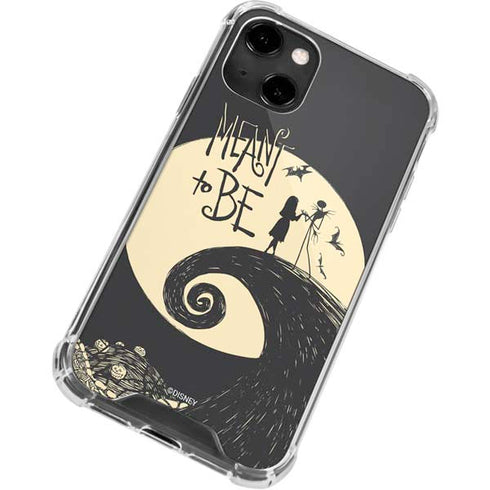 Disney The Nightmare Before Christmas Jack and Sally Meant to Be iPhone 13 Clear Case