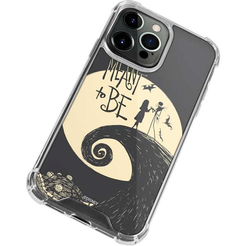 Disney The Nightmare Before Christmas Jack and Sally Meant to Be iPhone 13 Pro Clear Case