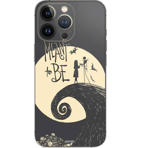 Disney The Nightmare Before Christmas Jack and Sally Meant to Be iPhone 13 Pro Skin