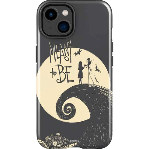 Disney The Nightmare Before Christmas Jack and Sally Meant to Be iPhone 14 Plus Impact Case