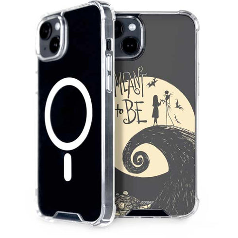 Disney The Nightmare Before Christmas Jack and Sally Meant to Be iPhone 15 Plus MagSafe Case