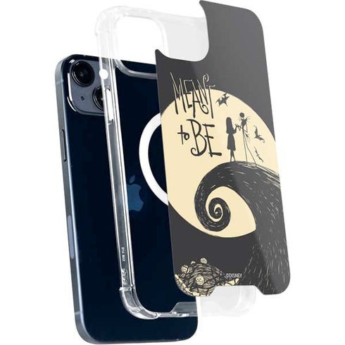 Disney The Nightmare Before Christmas Jack and Sally Meant to Be iPhone 15 Plus MagSafe Case