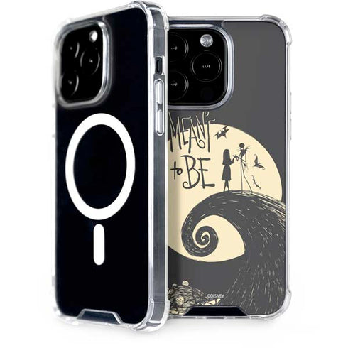 Disney The Nightmare Before Christmas Jack and Sally Meant to Be iPhone 15 Pro MagSafe Case