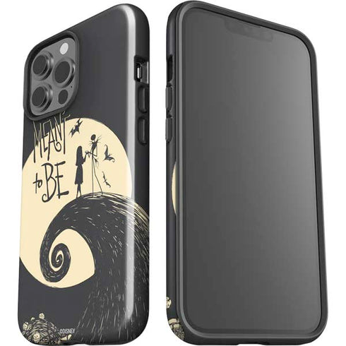 Disney The Nightmare Before Christmas Jack and Sally Meant to Be iPhone 15 Pro Max Impact Case