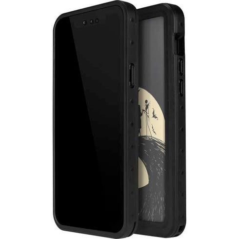 Disney The Nightmare Before Christmas Jack and Sally Meant to Be iPhone 14 Pro Max Waterproof Case