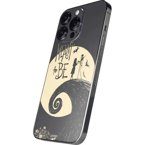 Disney The Nightmare Before Christmas Jack and Sally Meant to Be iPhone 14 Pro Skin