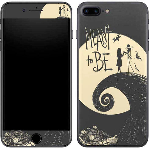 Disney The Nightmare Before Christmas Jack and Sally Meant to Be iPhone 7 Plus Skin