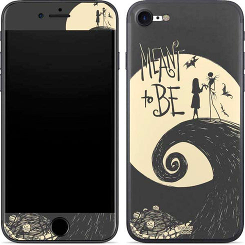 Disney The Nightmare Before Christmas Jack and Sally Meant to Be iPhone 7 Skin