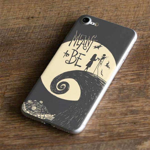 Disney The Nightmare Before Christmas Jack and Sally Meant to Be iPhone 7 Skin