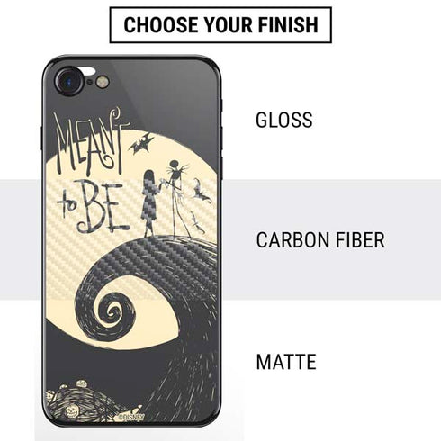 Disney The Nightmare Before Christmas Jack and Sally Meant to Be iPhone SE (2nd & 3rd Gen) Skin