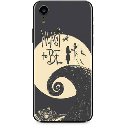 Disney The Nightmare Before Christmas Jack and Sally Meant to Be iPhone XR Skin