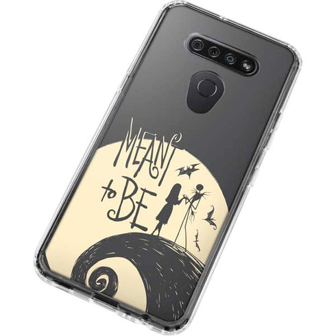 Disney The Nightmare Before Christmas Jack and Sally Meant to Be LG K51/Q51 Clear Case